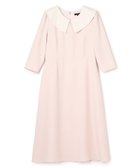 【トッカ/TOCCA】の【00サイズあり・洗える・消臭・UVケア】FLYING SAUCER 七分丈ドレス ピンク系|ID:prp329100004716955