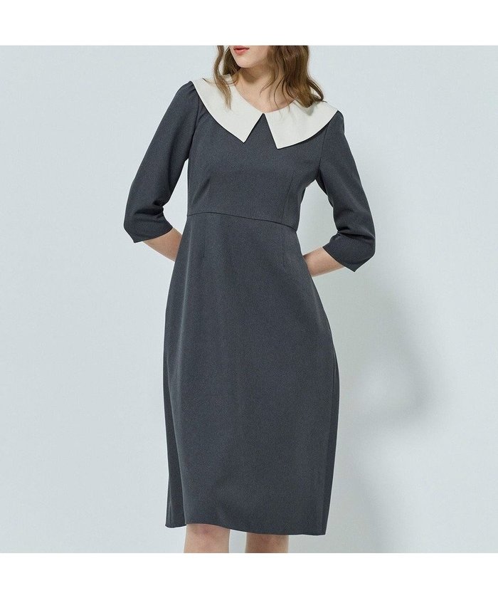 【トッカ/TOCCA】の【八木アリサさん着用】【00サイズあり・消臭】FLYING SAUCER 七分丈ドレス インテリア・キッズ・メンズ・レディースファッション・服の通販 founy(ファニー) https://founy.com/ ファッションモデル・俳優・女優 Models 女性 Women 八木アリサ Yagi Arisa ファッション Fashion レディースファッション Fashion for Women ワンピース Dresses フォーマル・パーティードレス・結婚式用ドレス Elegant & Casual Dresses 2025年 2025 2025-2026秋冬・A/W Autumn/Winter 2025–26 AW25–26 冬 Winter / This Winter ウォッシャブル Machine Washable シンプル Simple, Minimal ドレス Dress, One-Piece フェミニン Feminine, Girly 半袖 Short Sleeve, Half Sleeve 夏 Summer S/S・春夏 SS, Spring/Summer, Warm Season A/W・秋冬 Autumn/Winter |ID: prp329100004716955 ipo3291000000035801527