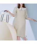 【トッカ/TOCCA】の【八木アリサさん着用】【00サイズあり・消臭】FLYING SAUCER 七分丈ドレス ベージュ系|ID: prp329100004716955 ipo3291000000035801534