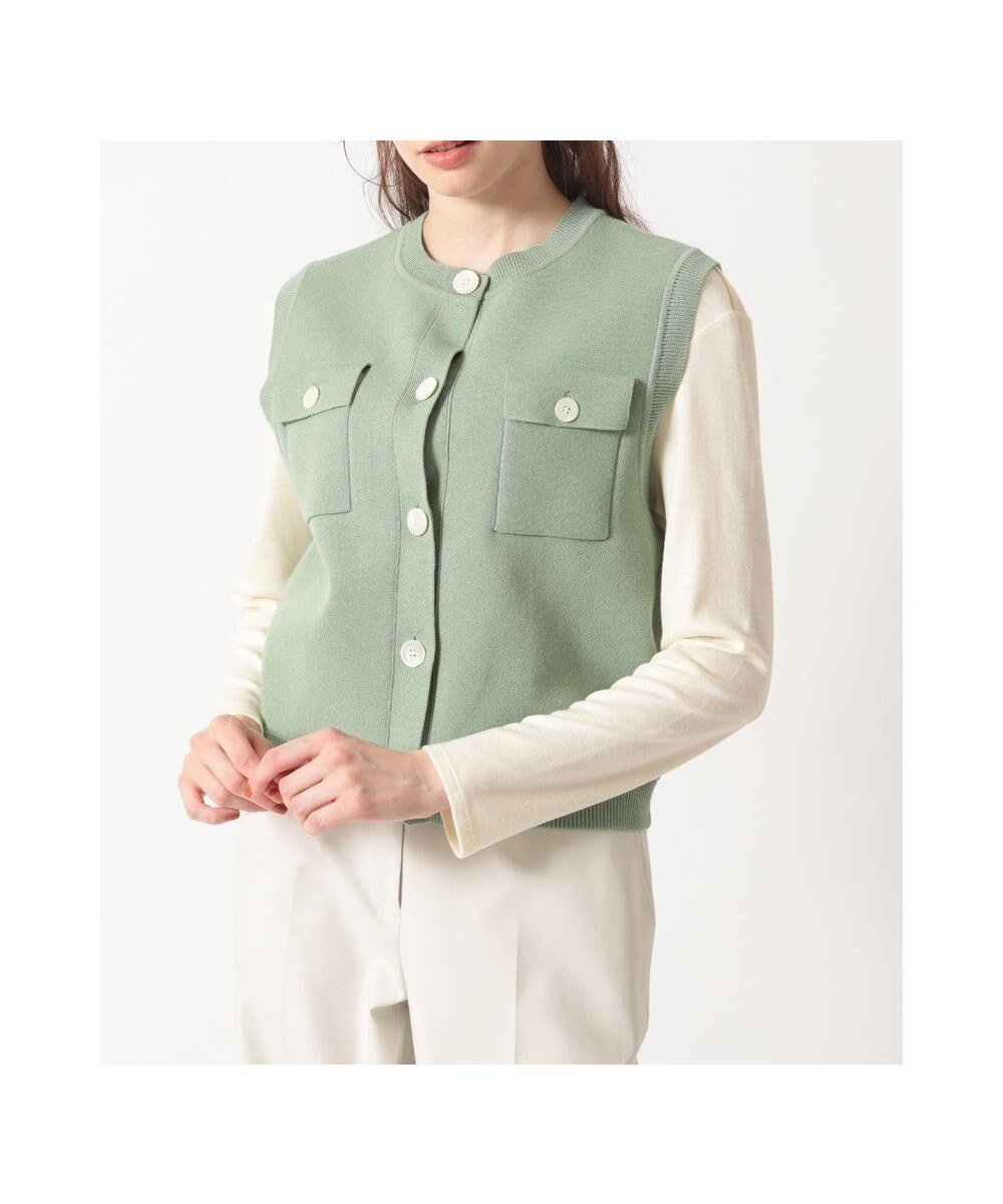 【ダックス/DAKS】のダブルフェイス ショートベスト 人気、トレンドファッション・服の通販 founy(ファニー) ファッション Fashion レディースファッション Fashion for Women アウター Coat / Outerwear Collection トップス・カットソー Cut & Sew Tops ベスト&ジレ / 重ね着スタイル Vests & Gilets おすすめ Recommended / Our Picks ショート Short, Short Length ストレッチ Stretch, Stretchy Fabric ダブル Double, Double-Breasted ドレープ Drape, Draping Fabric ノースリーブ Sleeveless, No-Sleeve フェイス Face, Facial Design ベスト Vest, Waistcoat 夏 Summer S/S・春夏 SS, Spring/Summer, Warm Season A/W・秋冬 Autumn/Winter other-1|ID: prp329100004716978 ipo3291000000034080769