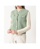 【ダックス/DAKS】のダブルフェイス ショートベスト 人気、トレンドファッション・服の通販 founy(ファニー) ファッション Fashion レディースファッション Fashion for Women アウター Coat / Outerwear Collection トップス・カットソー Cut & Sew Tops ベスト&ジレ / 重ね着スタイル Vests & Gilets おすすめ Recommended / Our Picks ショート Short, Short Length ストレッチ Stretch, Stretchy Fabric ダブル Double, Double-Breasted ドレープ Drape, Draping Fabric ノースリーブ Sleeveless, No-Sleeve フェイス Face, Facial Design ベスト Vest, Waistcoat 夏 Summer S/S・春夏 SS, Spring/Summer, Warm Season A/W・秋冬 Autumn/Winter thumbnail ライトグリーン|ID: prp329100004716978 ipo3291000000034080770