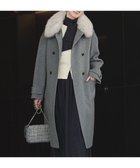 【23区/NIJYUSANKU】の【VERY掲載】MANTECOPureリバー スタンドカラーコート ミディアムグレー系|ID: prp329100004716990 ipo3291000000035192799