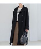 【23区/NIJYUSANKU】の【VERY掲載】MANTECOPureリバー スタンドカラーコート ブラック系|ID: prp329100004716990 ipo3291000000035635040