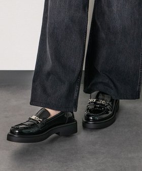 【ブリジット バーキン/Bridget Birkin】の【Round About】チェーンビットタッセルローファー 人気、トレンドファッション・服の通販 founy(ファニー) ファッション Fashion レディースファッション Fashion for Women シューズ Shoes, Footwear タッセル Tassel, Fringe チェーン Chain, Chain Strap ドレス Dress, One-Piece ビジネス 仕事 通勤 Business / Work / Commuting |ID:prp329100004718015