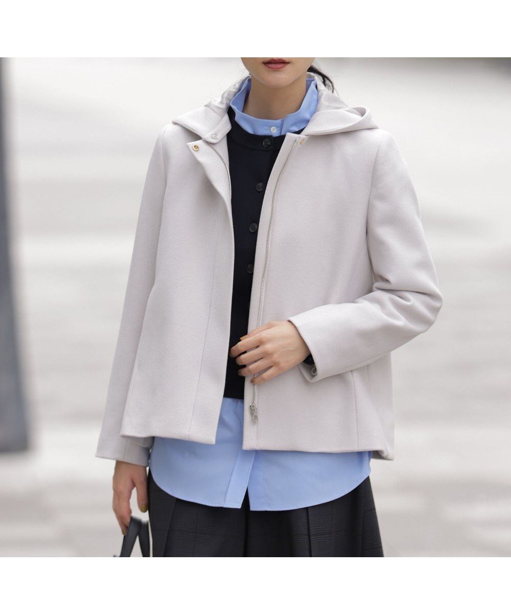 【組曲/KUMIKYOKU】のウールモッサ ショートコート 人気、トレンドファッション・服の通販 founy(ファニー) ファッション Fashion レディースファッション Fashion for Women アウター Coat / Outerwear Collection コート・ロングコート・ピーコート Long Coats, Peacoats & More レディースジャケット・軽アウター Jackets コンパクト Compact, Small Size ショート Short, Short Length ジャケット Jacket, Outerwear トレンド Trend, Trending Now 人気 Popular, Best Seller パターン Pattern, Design Print ベーシック Basic, Essential ボトム Bottoms, Lower Wear A/W・秋冬 Autumn/Winter エレガント 上品 Elegant other-1|ID: prp329100004718016 ipo3291000000035605352