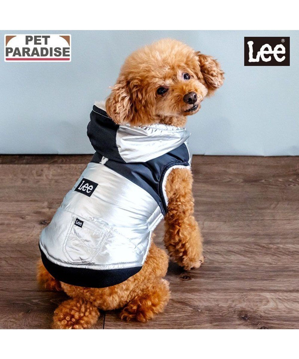 【ペットパラダイス/PET PARADISE / GOODS】のLee フード付 綿入れベスト 《シルバー》 小型犬 人気、トレンドファッション・服の通販 founy(ファニー) シルバー Silver, Metallic Silver ベスト Vest, Waistcoat 冬 Winter / This Winter 犬 Dog A/W・秋冬 Autumn/Winter ホーム・キャンプ・アウトドア・お取り寄せ Home Living / Home & Lifestyle / Camping Gear / Outdoor Camping ペットグッズ Pet Supplies other-1|ID: prp329100004718036 ipo3291000000034091742