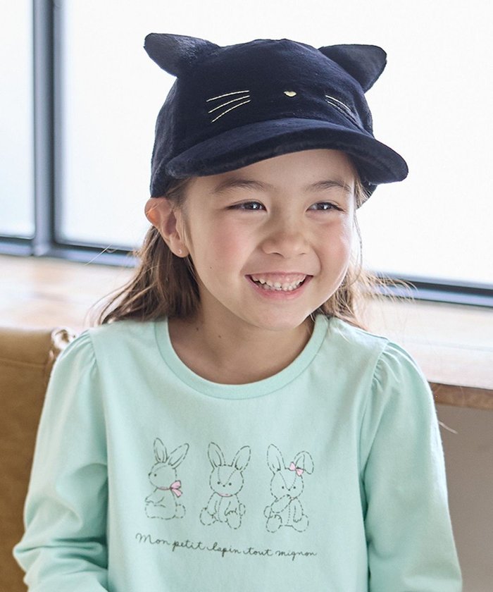 【エニィ/ANY / KIDS】のネコ耳キャップ インテリア・キッズ・メンズ・レディースファッション・服の通販 founy(ファニー) https://founy.com/ ファッション Fashion キッズファッション Fashion for Kids キャップ Cap, Baseball Cap スマホ Smartphone, Mobile Device ネコ Cat, Feline Motif 人気 Popular, Best Seller フロント Front, Front Design 帽子 Hat, Headwear A/W・秋冬 Autumn/Winter 再入荷 Restock / Back in Stock おすすめ Recommended / Our Picks |ID: prp329100004718082 ipo3291000000035606071
