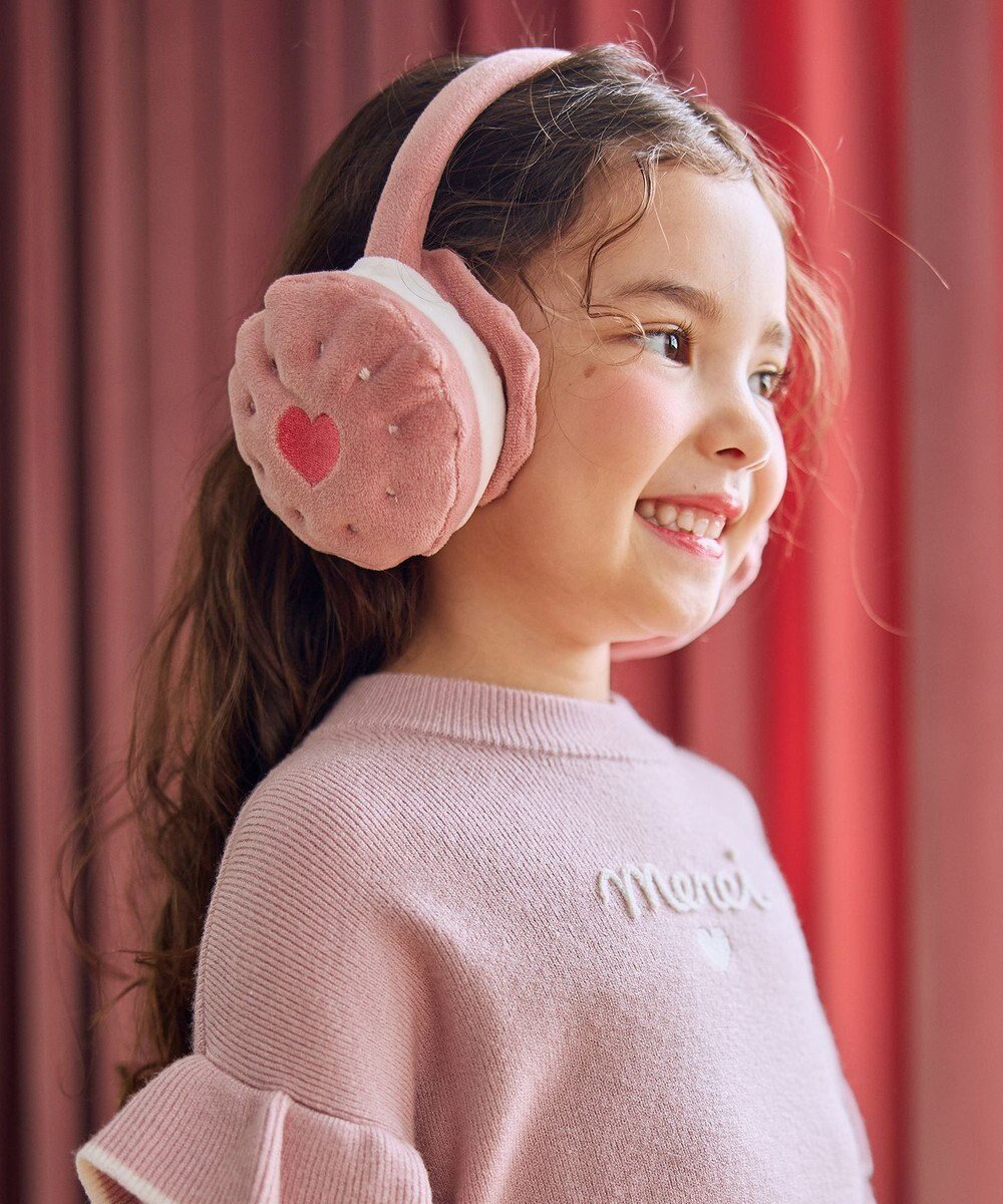 【エニィ/ANY / KIDS】のビスケットイヤーマフ インテリア・キッズ・メンズ・レディースファッション・服の通販 founy(ファニー) ファッション Fashion キッズファッション Fashion for Kids ガーリー Girly, Feminine Style シンプル Simple, Minimal スマホ Smartphone, Mobile Device 人気 Popular, Best Seller 防寒 Cold Protection, Winter-Ready モチーフ Motif, Design Theme 冬 Winter / This Winter A/W・秋冬 Autumn/Winter 再入荷 Restock / Back in Stock ピンク|ID: prp329100004718084 ipo3291000000034484419