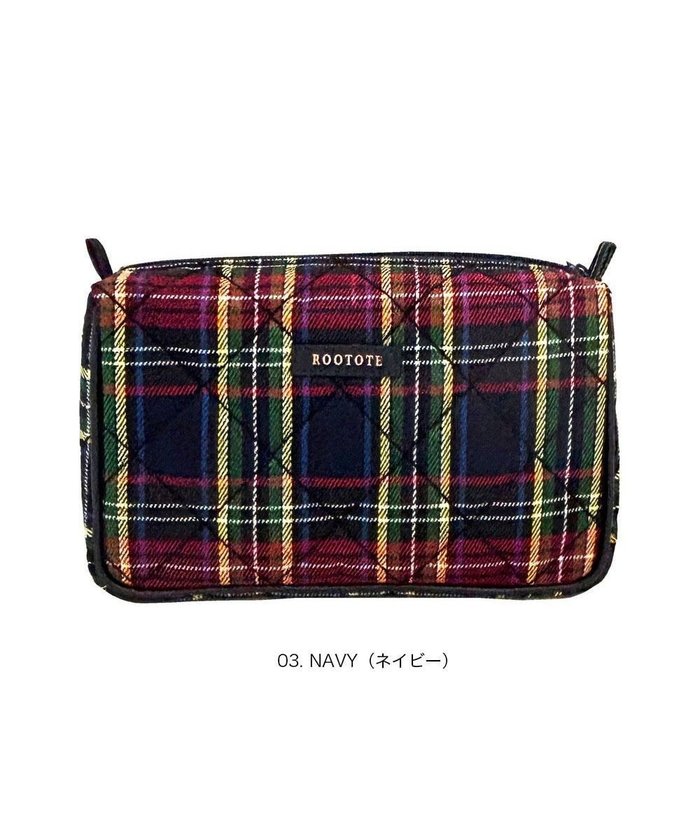 【ルートート/ROOTOTE】の3620【トートのおともに】WR.ポーチ.チェックキルト-C インテリア・キッズ・メンズ・レディースファッション・服の通販 founy(ファニー) https://founy.com/ ファッション Fashion レディースファッション Fashion for Women バッグ Bags ミニ財布・二つ折り財布 Wallets & Card Cases ポーチ&ミニバッグ Pouches & Mini Bags カメラ Camera Accessories キルティング Quilted, Quilting キルト Quilt, Quilted Fabric スマート Smart, Elegant 財布 Wallet, Purse チェック Check, Plaid, Tartan パイピング Piping, Trim Design プリント Print, Printed Pattern ポーチ Pouch, Small Case ランダム Random, Irregular おすすめ Recommended / Our Picks ギフト プレゼント Gift / Present 新作・新入荷 New Arrivals / New In |ID: prp329100004718112 ipo3291000000035798911