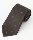 【ジェイ プレス/J.PRESS / MEN】の【J.PRESS SPUN SILK COLLECTION】小紋柄ネクタイ スモーキーグリーン系7|ID: prp329100004718120 ipo3291000000034295043