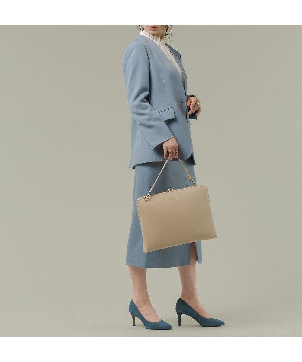 【カシヤマ/KASHIYAMA / MEN】の3WAY PCバッグ インテリア・キッズ・メンズ・レディースファッション・服の通販 founy(ファニー) 　ファッション　Fashion　メンズファッション　Fashion for Men　バッグ　Bags　クラッチ　Clutch, Clutch Bag　抗菌　Antibacterial, Bacteria-Resistant　ショルダー　Shoulder, Shoulder Strap　シンプル　Simple, Minimal　スマート　Smart, Elegant　ポケット　Pocket, Pocket Detail　ビジネス 仕事 通勤　Business / Work / Commuting　ベージュ|ID: prp329100004718121 ipo3291000000034091966