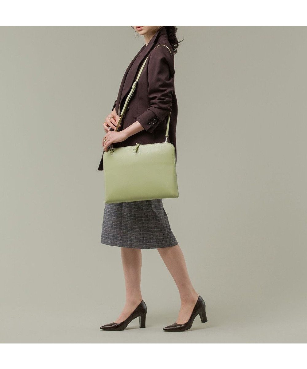 【カシヤマ/KASHIYAMA / MEN】の3WAY PCバッグ インテリア・キッズ・メンズ・レディースファッション・服の通販 founy(ファニー) 　ファッション　Fashion　メンズファッション　Fashion for Men　バッグ　Bags　クラッチ　Clutch, Clutch Bag　抗菌　Antibacterial, Bacteria-Resistant　ショルダー　Shoulder, Shoulder Strap　シンプル　Simple, Minimal　スマート　Smart, Elegant　ポケット　Pocket, Pocket Detail　ビジネス 仕事 通勤　Business / Work / Commuting　グリーン|ID: prp329100004718121 ipo3291000000034091968
