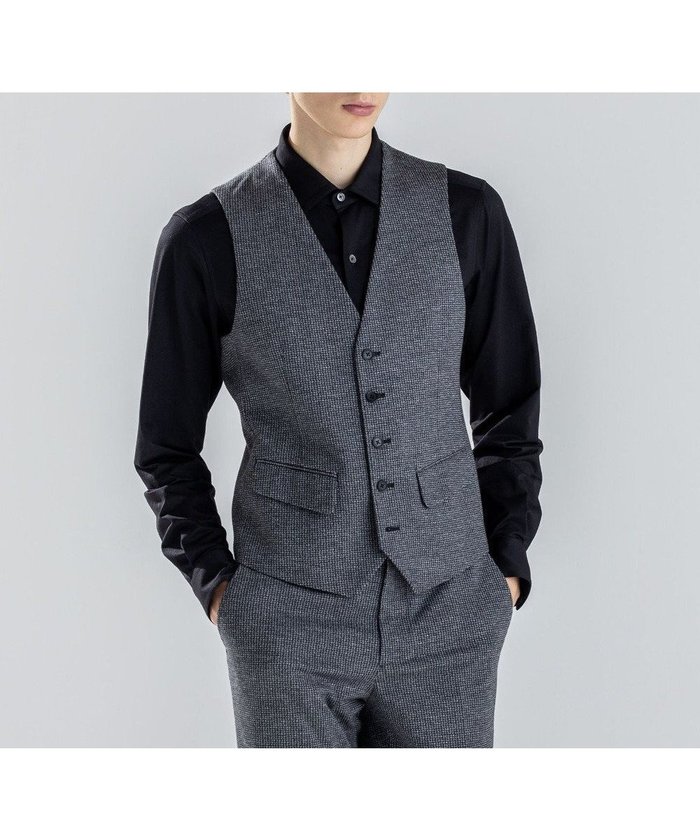 【ジョゼフ オム/JOSEPH HOMME / MEN】の新素材【ストレッチ】シルキーウールジャージー ジレ インテリア・キッズ・メンズ・レディースファッション・服の通販 founy(ファニー) https://founy.com/ ファッション Fashion メンズファッション Fashion for Men アウター Men's Coats Outerwear 新作・新入荷 New Arrivals / New In シェイプ Shape, Slim Fit ジャケット Jacket, Outerwear ストレッチ Stretch, Stretchy Fabric ビジネス 仕事 通勤 Business / Work / Commuting フラップ Flap, Flap Pocket フロント Front, Front Design ベーシック Basic, Essential ポケット Pocket, Pocket Detail A/W・秋冬 Autumn/Winter |ID: prp329100004718129 ipo3291000000034091991