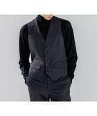 【ジョゼフ オム/JOSEPH HOMME / MEN】の新素材【ストレッチ】シルキーウールジャージー ジレ グレー系|ID: prp329100004718129 ipo3291000000034091994