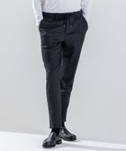 【ジョゼフ オム/JOSEPH HOMME / MEN】の新素材【ストレッチ】クリアドビージャージー ドロスト付テーパードパンツ / PEGG CONVERTIBLE グレー系|ID: prp329100004718131 ipo3291000000034092002