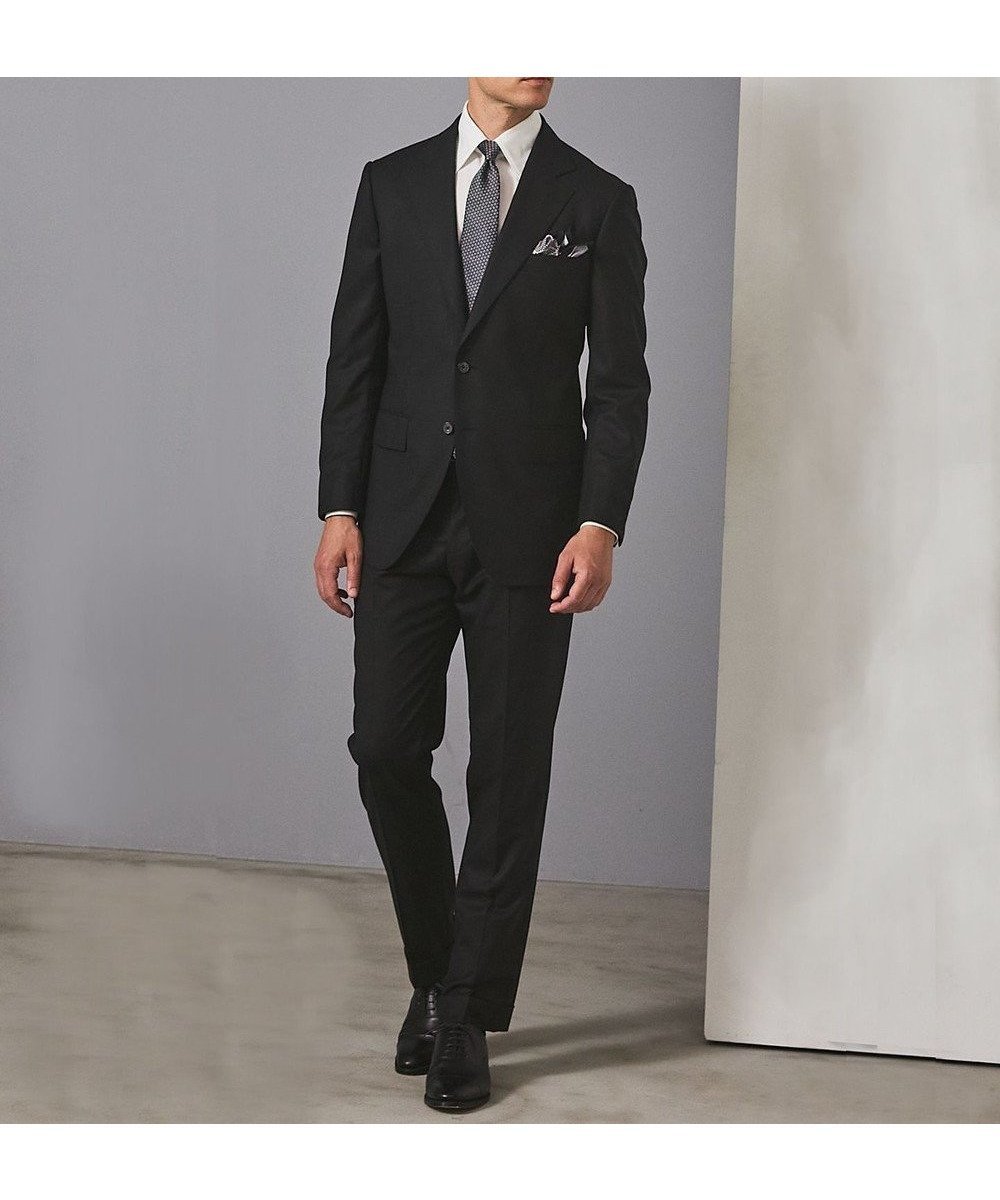 【五大陸/gotairiku / MEN】のシワになりにくい【御幸毛織/みゆきけおり】Superio160 スーツ_ブラックチェック インテリア・キッズ・メンズ・レディースファッション・服の通販 founy(ファニー) ファッション Fashion メンズファッション Fashion for Men セットアップ Matching Sets シェイプ Shape, Slim Fit ストレッチ Stretch, Stretchy Fabric スーツ Suit, Formalwear セットアップ Set-Up, Coordinated Outfit チェック Check, Plaid, Tartan テーパード Tapered, Tapered Pants フラット Flat, Flat Shoes レギュラー Regular, Standard Fit A/W・秋冬 Autumn/Winter ブラック系4|ID: prp329100004718132 ipo3291000000034242812