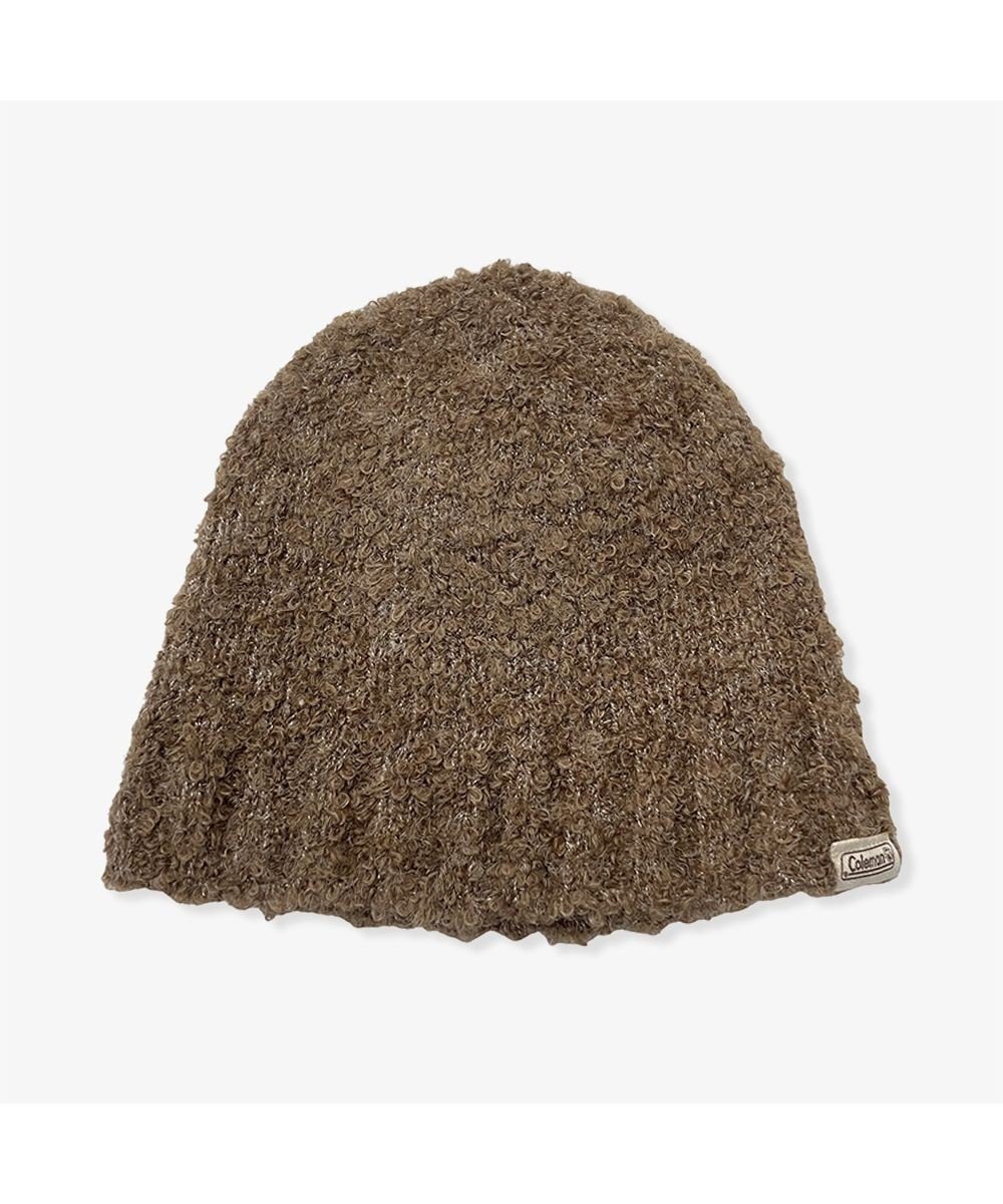 【林八百吉商店/HAYASHIYAOKICHI】のColeman ボアシングルワッチ インテリア・キッズ・メンズ・レディースファッション・服の通販 founy(ファニー) 　ファッション　Fashion　レディースファッション　Fashion for Women　トップス・カットソー　Cut & Sew Tops　ニット　Knit Tops & Sweaters　キャップ&ハット　Hats & Caps　キャップ　Cap, Baseball Cap　シンプル　Simple, Minimal　トレンド　Trend, Trending Now　人気　Popular, Best Seller　帽子　Hat, Headwear　キャメル|ID: prp329100004718139 ipo3291000000035799677