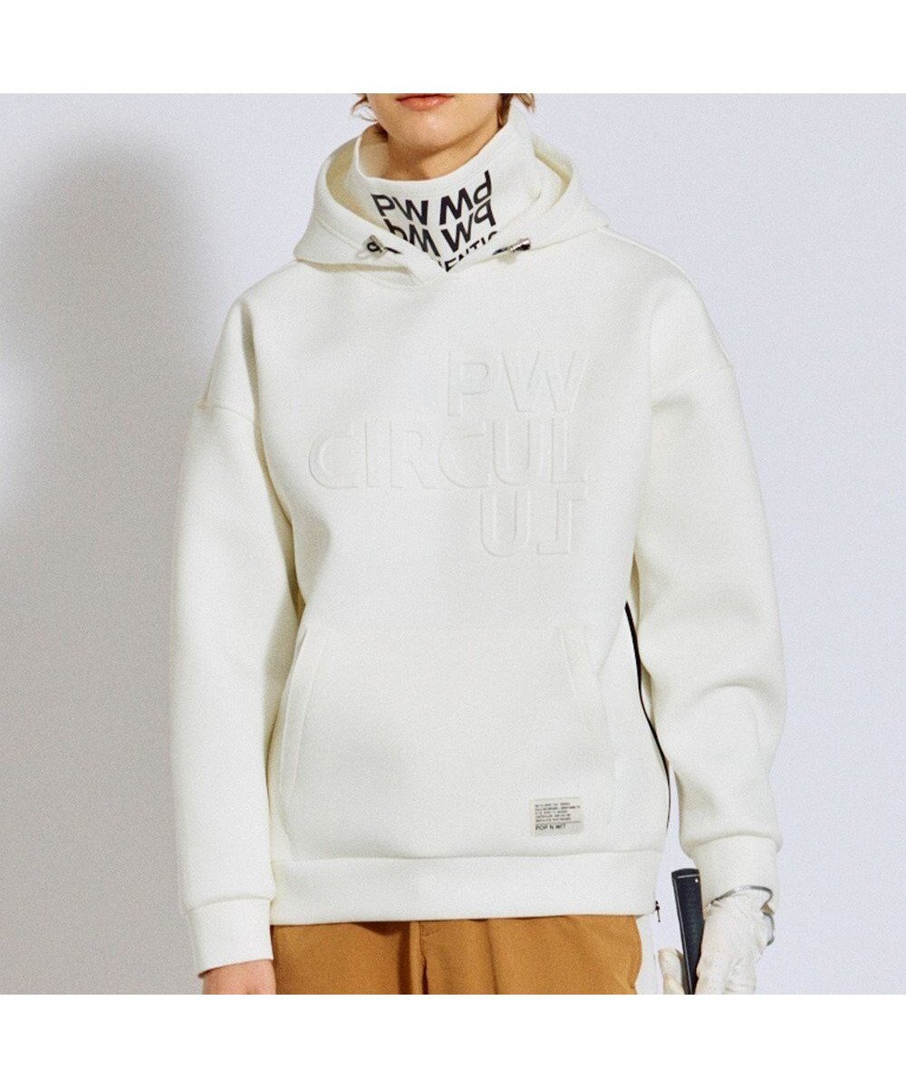 【ピーダブリュサーキュラス/PW CIRCULUS / MEN】の全4色【MEN】デタッチャブルフーディ ゴルフ インテリア・キッズ・メンズ・レディースファッション・服の通販 founy(ファニー) 　ファッション　Fashion　メンズファッション　Fashion for Men　トップス・カットソー　Cut & Sew Tops　インナー　Innerwear　秋　Autumn　グラフィック　Graphic, Graphic Design　スウェット / スエット　Sweatshirt, Sweatwear　人気　Popular, Best Seller　ベスト　Vest, Waistcoat　ベーシック　Basic, Essential　ボトム　Bottoms, Lower Wear　ポケット　Pocket, Pocket Detail　防寒　Cold Protection, Winter-Ready　ループ　Loop, Loop Knit　A/W・秋冬　Autumn/Winter　ゴルフ　Golf　2025年　2025　2025-2026秋冬・A/W　Autumn/Winter 2025–26 AW25–26　ホワイト系|ID: prp329100004718144 ipo3291000000035511002