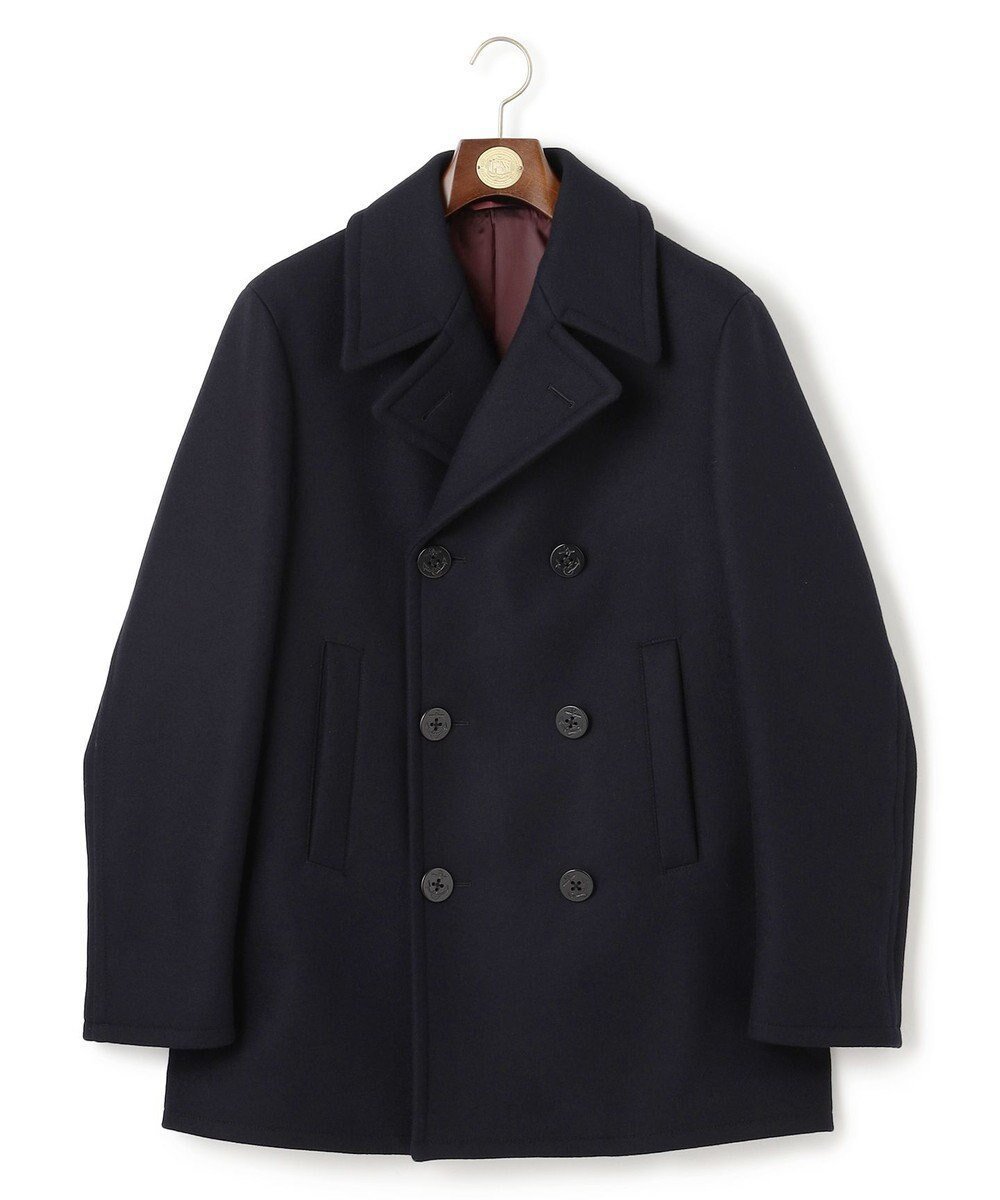 【ジェイ プレス/J.PRESS / MEN】の【定番】カレッジメルトン ピーコート インテリア・キッズ・メンズ・レディースファッション・服の通販 founy(ファニー) 　ファッション　Fashion　メンズファッション　Fashion for Men　アウター　Men's Coats Outerwear　ショルダー　Shoulder, Shoulder Strap　ジャケット　Jacket, Outerwear　スーツ　Suit, Formalwear　ダブル　Double, Double-Breasted　テーラード　Tailored, Tailored Fit　ドレス　Dress, One-Piece　定番　Standard, Basic Item　メルトン　Melton, Heavy Wool　ワーク　Workwear, Utility Style　A/W・秋冬　Autumn/Winter　新作・新入荷　New Arrivals / New In　ネイビー系|ID: prp329100004718148 ipo3291000000034092068