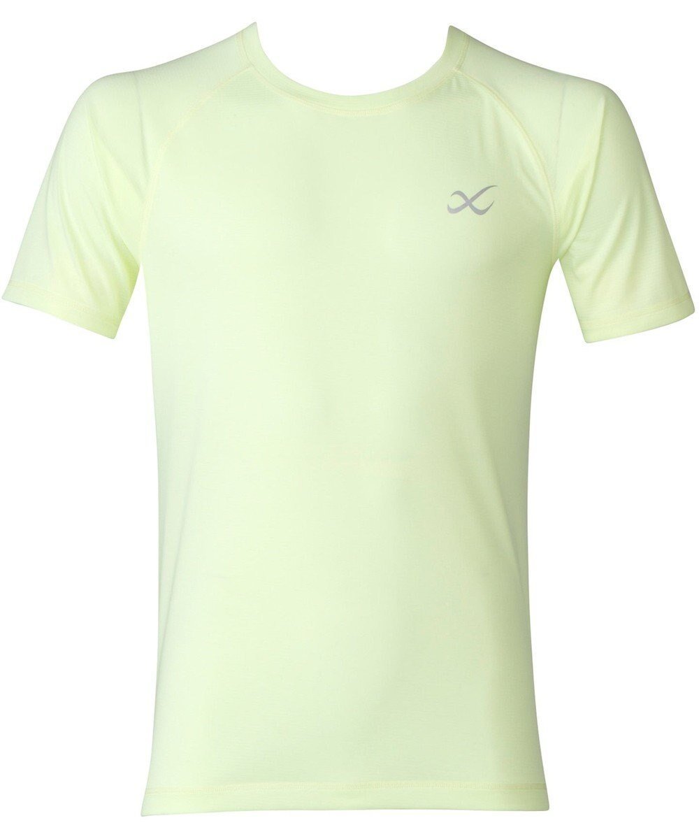 【シーダブリューエックス/CW-X / MEN】の【MEN】アウター Tシャツ 半袖 /ワコール DLO195 インテリア・キッズ・メンズ・レディースファッション・服の通販 founy(ファニー) 　ファッション　Fashion　メンズファッション　Fashion for Men　アウター　Men's Coats Outerwear　トップス・カットソー　Cut & Sew Tops　メンズシャツ　Shirts　おすすめ　Recommended / Our Picks　ランニング　Running, Running Wear, Activewear, Jogging　半袖　Short Sleeve, Half Sleeve　イエロー|ID: prp329100004718159 ipo3291000000034092115