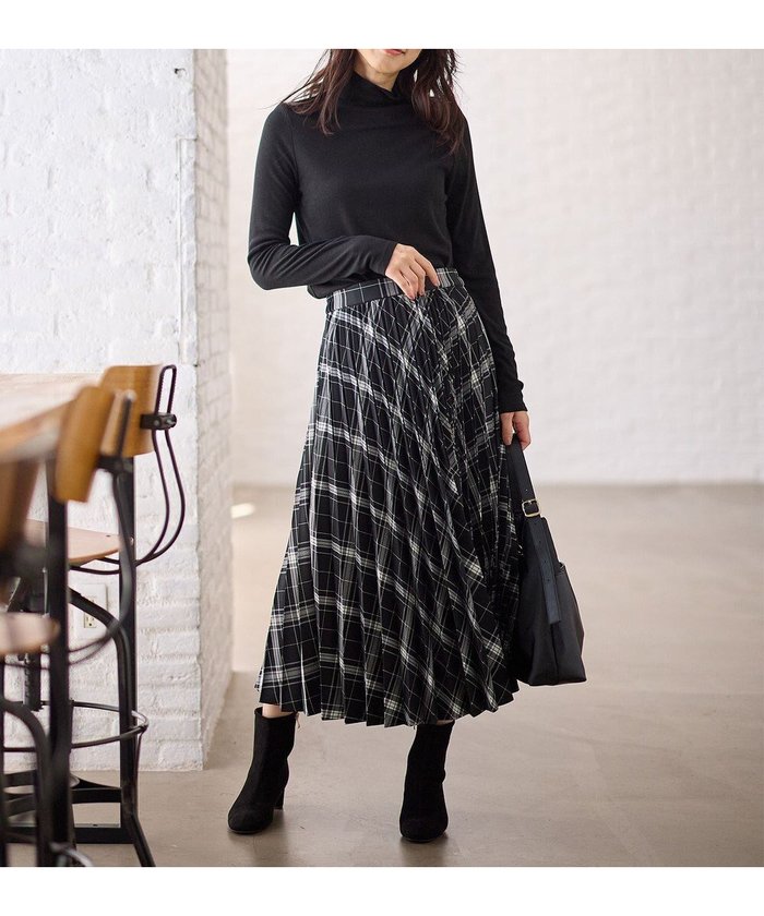 【エニー/ANY】の【洗濯機可/ウエストゴム】チェックプリーツスカート インテリア・キッズ・メンズ・レディースファッション・服の通販 founy(ファニー) https://founy.com/ ファッション Fashion レディースファッション Fashion for Women スカート Skirts プリーツスカート / 上品フェミニンスタイル Pleated Skirts おすすめ Recommended / Our Picks クラシック Classic, Timeless Style チェック Check, Plaid, Tartan フレア Flare, Flared プリーツ Pleats, Pleated エレガント 上品 Elegant 人気 Popular, Best Seller A/W・秋冬 Autumn/Winter |ID: prp329100004718172 ipo3291000000034515415