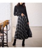 【エニー/ANY】の【洗濯機可/ウエストゴム】チェックプリーツスカート ブラックチェック|ID: prp329100004718172 ipo3291000000034515416