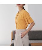 【エニィ スィス/any SiS】の【UVケア・接触冷感】汗ジミ防止加工カット ブラウス マスタード|ID: prp329100004718178 ipo3291000000034410890