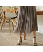 【組曲/KUMIKYOKU】の【WEB限定】シアープリーツライクシフォン パンツ チャコール系|ID: prp329100004718182 ipo3291000000034253632