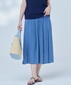 【組曲/KUMIKYOKU】の【WEB限定】シアープリーツライクシフォン パンツ ダスティブルー系|ID: prp329100004718182 ipo3291000000034253635