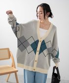 【ウィゴー/WEGO】の【ユニセックス着用ITEM】オーバーフィットドライタッチパターンカーディガン 柄3|ID: prp329100004718184 ipo3291000000034767941