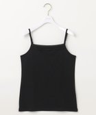 【エニィ スィス/any SiS】の【吸水速乾・UVケア・接触冷感】コンフォートジャージー キャミソール ブラック|ID: prp329100004718189 ipo3291000000034092326