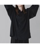 【ウィゴー/WEGO】のトロミBIGシャツ ブラック|ID: prp329100004718190 ipo3291000000034629548