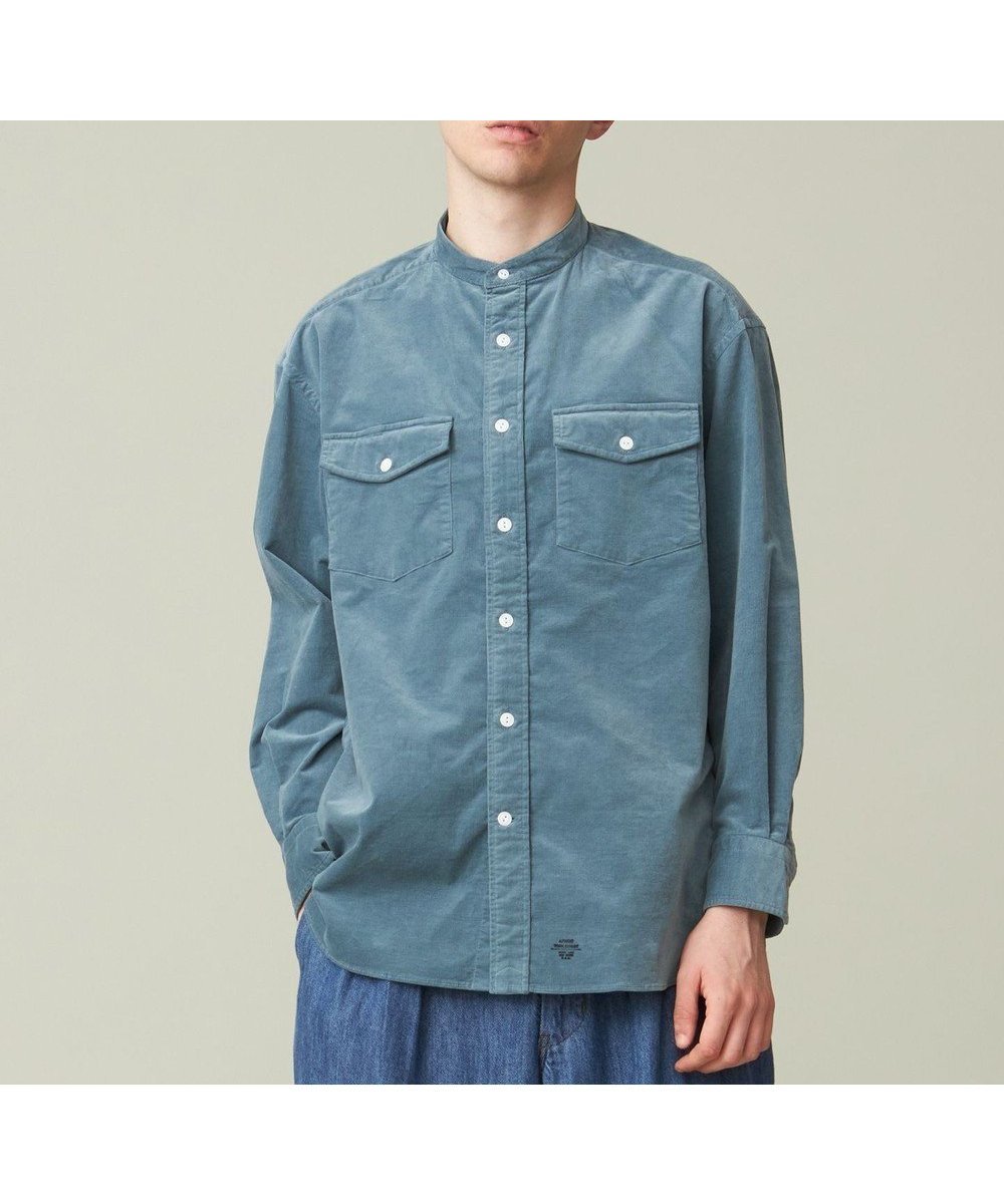 【ジェイプレスヨークストリート/J.PRESS YORK STREET】の【UNISEX】シャツコール バンドカラーシャツ 人気、トレンドファッション・服の通販 founy(ファニー) ファッション Fashion レディースファッション Fashion for Women トップス・カットソー Cut & Sew Tops シャツ・ブラウス・オフィスカジュアル Elegant Blouses & Button-Ups ユニセックス Unisex, Genderless インナー Innerwear ショルダー Shoulder, Shoulder Strap ドロップ Drop Shoulder, Dropped Style ボトム Bottoms, Lower Wear 定番 Standard, Basic Item A/W・秋冬 Autumn/Winter other-1|ID: prp329100004718202 ipo3291000000034188231