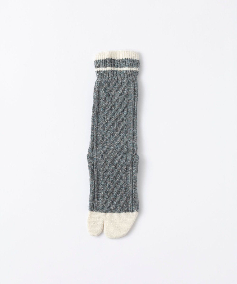 【トリコテ/Tricote】のTABI CABLE SOCKS/ インテリア・キッズ・メンズ・レディースファッション・服の通販 founy(ファニー) 　ファッション　Fashion　レディースファッション　Fashion for Women　ソックス&靴下　Socks & Hosiery　レッグウェア・ストッキング　Legwear & Hosiery　ソックス　Socks, Hosiery　タンブラー　Tumbler, Travel Mug　95GRAY|ID: prp329100004718205 ipo3291000000034092439