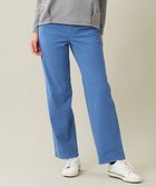 【23区 ゴルフ/NIJYUSANKU GOLF】の【WOMEN】【ストレッチ】コーデュロイ カラーパンツ サックスブルー系|ID: prp329100004719470 ipo3291000000035726723