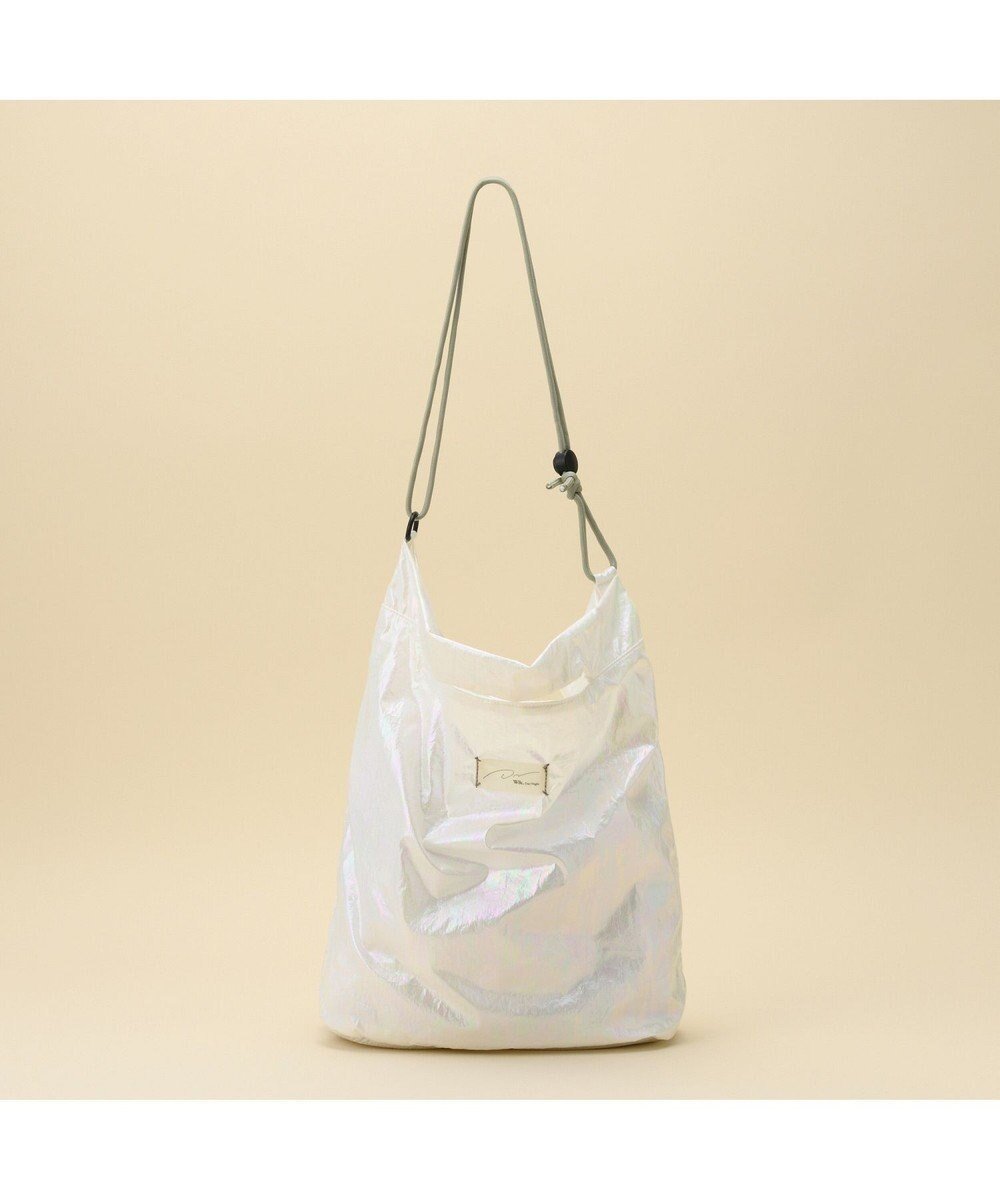 【エースバッグズアンドラゲッジ/ACE BAGS & LUGGAGE】のW .Day Night メル ポケッタブルバッグ Sサイズ 11781 ダブルアンドデイナイト インテリア・キッズ・メンズ・レディースファッション・服の通販 founy(ファニー) 　ファッション　Fashion　レディースファッション　Fashion for Women　バッグ　Bags　カラフル　Colorful Design　コンパクト　Compact, Small Size　ショルダー　Shoulder, Shoulder Strap　シルバー　Silver, Metallic Silver　ポケット　Pocket, Pocket Detail　メッシュ　Mesh, Net Fabric　ワッシャー　Washer, Crinkled Finish　オーロラホワイト|ID: prp329100004719473 ipo3291000000034256544