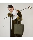 【ペレボルサ/PELLE BORSA】のA4サイズレザートートバッグ Reinette レネット 4794 カーキ|ID: prp329100004719509 ipo3291000000035798981