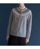 【ジェイ プレス/J.PRESS】のFAIR ISLE ニット カーディガン グレー系|ID: prp329100004719510 ipo3291000000034474868