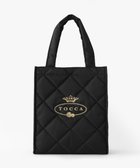 【トッカ/TOCCA】の【11/25(火)までの受注生産】【A4サイズ対応】COLOR OF GLORY CUSTOMIZED BAG カスタマイズ トートバッグ ブラックキルト×ホールマーク|ID:prp329100004719519
