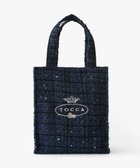 【トッカ/TOCCA】の【11/25(火)までの受注生産】【A4サイズ対応】COLOR OF GLORY CUSTOMIZED BAG カスタマイズ トートバッグ ネイビーツイード×ホールマーク|ID:prp329100004719519