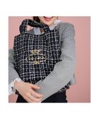 【トッカ/TOCCA】の【百田夏菜子さん着用】【11/25(火)までの受注生産】【A4サイズ対応】COLOR OF GLORY CUSTOMIZED BAG カスタマイズ トートバッグ ブラックツイード×ホールマーク|ID:prp329100004719519
