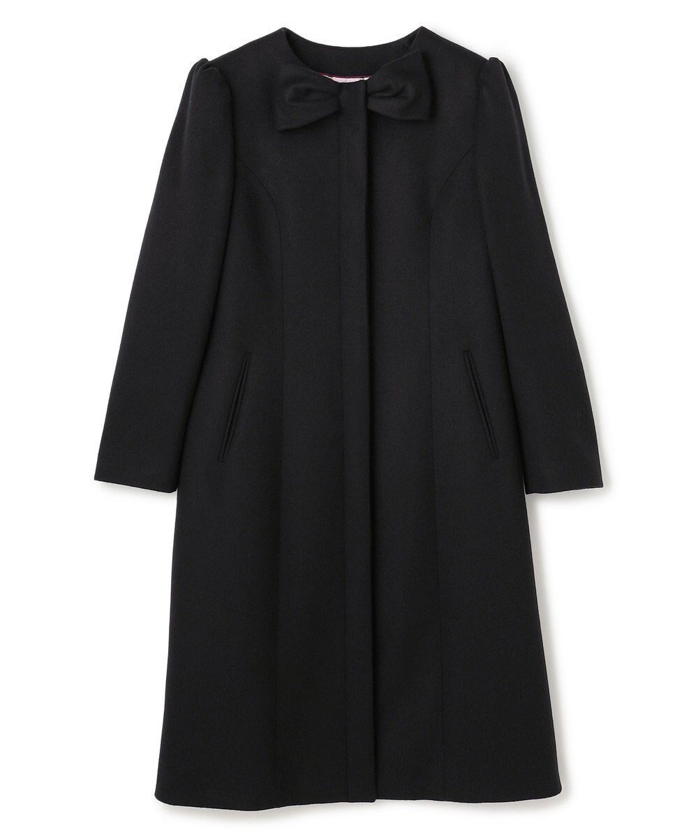 【トッカ/TOCCA】の【消臭】IN ROMANCE ロングコート インテリア・キッズ・メンズ・レディースファッション・服の通販 founy(ファニー) 　ファッション　Fashion　レディースファッション　Fashion for Women　アウター　Coat / Outerwear Collection　コート・ロングコート・ピーコート　Long Coats, Peacoats & More　レディースジャケット・軽アウター　Jackets　新作・新入荷　New Arrivals / New In　2025年　2025　2025-2026秋冬・A/W　Autumn/Winter 2025–26 AW25–26　冬　Winter / This Winter　ギャザー　Gathered, Ruffled　ショート　Short, Short Length　シンプル　Simple, Minimal　ジャケット　Jacket, Outerwear　スタイリッシュ　Stylish, Fashionable　トレンド　Trend, Trending Now　リボン　Ribbon, Bow　ロング　Long, Long-Length　エレガント 上品　Elegant　A/W・秋冬　Autumn/Winter　ブラック系|ID: prp329100004719524 ipo3291000000034103988