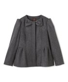 【トッカ/TOCCA】の【消臭】IN ROMANCE SHORT ショートコート グレー系|ID: prp329100004719525 ipo3291000000035799381