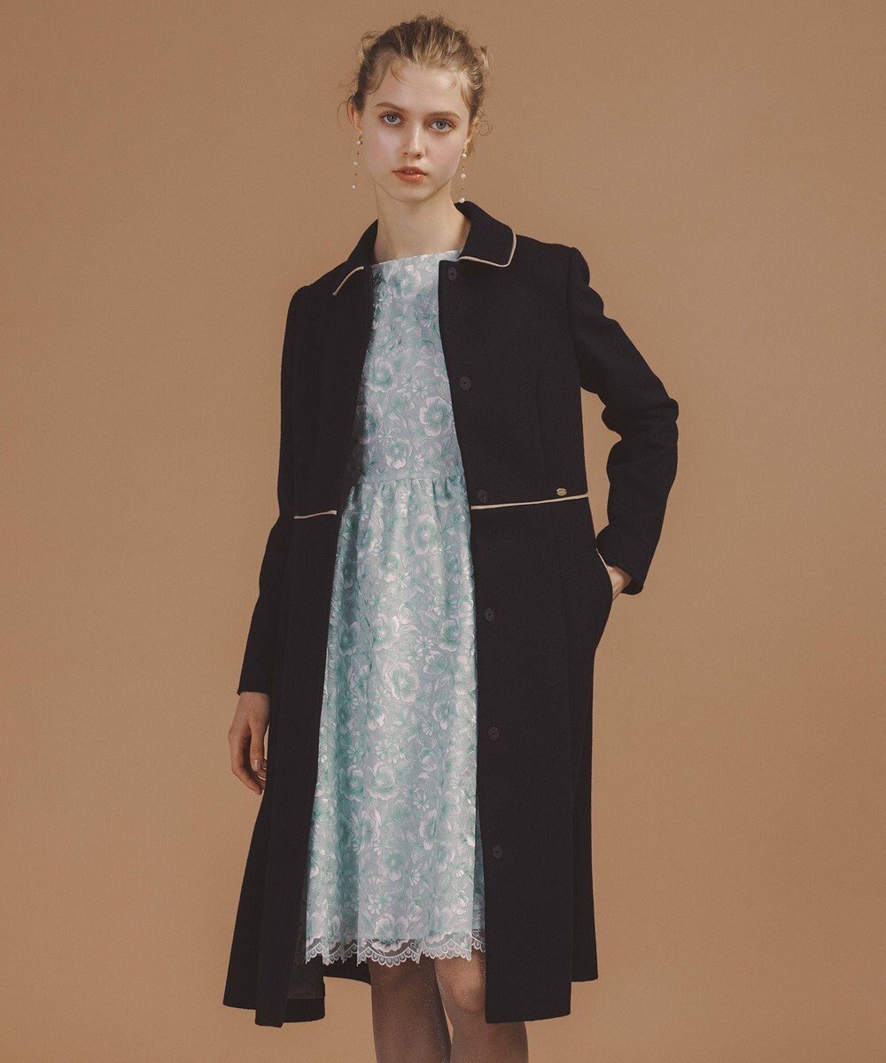 【トッカ/TOCCA】の【消臭】BITTER CARAMEL CHOCOLATE ウールコート インテリア・キッズ・メンズ・レディースファッション・服の通販 founy(ファニー) 　ファッション　Fashion　レディースファッション　Fashion for Women　アウター　Coat / Outerwear Collection　コート・ロングコート・ピーコート　Long Coats, Peacoats & More　レディースジャケット・軽アウター　Jackets　ジャケット　Jacket, Outerwear　バランス　Balance, Style Balance　フェミニン　Feminine, Girly　冬　Winter / This Winter　エレガント 上品　Elegant　セレモニー　Ceremony　ビジネス 仕事 通勤　Business / Work / Commuting　2025年　2025　2025-2026秋冬・A/W　Autumn/Winter 2025–26 AW25–26　ブラック系|ID: prp329100004719526 ipo3291000000035828802