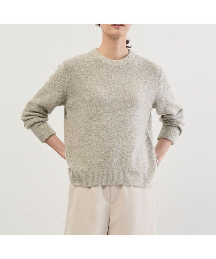 【ジェイ プレス/J.PRESS】のSHINE クルーネック ニット インテリア・キッズ・メンズ・レディースファッション・服の通販 founy(ファニー) https://founy.com/ ファッション Fashion レディースファッション Fashion for Women トップス・カットソー Cut & Sew Tops ニット Knit Tops & Sweaters おすすめ Recommended / Our Picks エレガント 上品 Elegant シンプル Simple, Minimal スパンコール Sequins, Sequin Embellishment セーター Sweater, Knitwear A/W・秋冬 Autumn/Winter |ID: prp329100004719529 ipo3291000000035636000