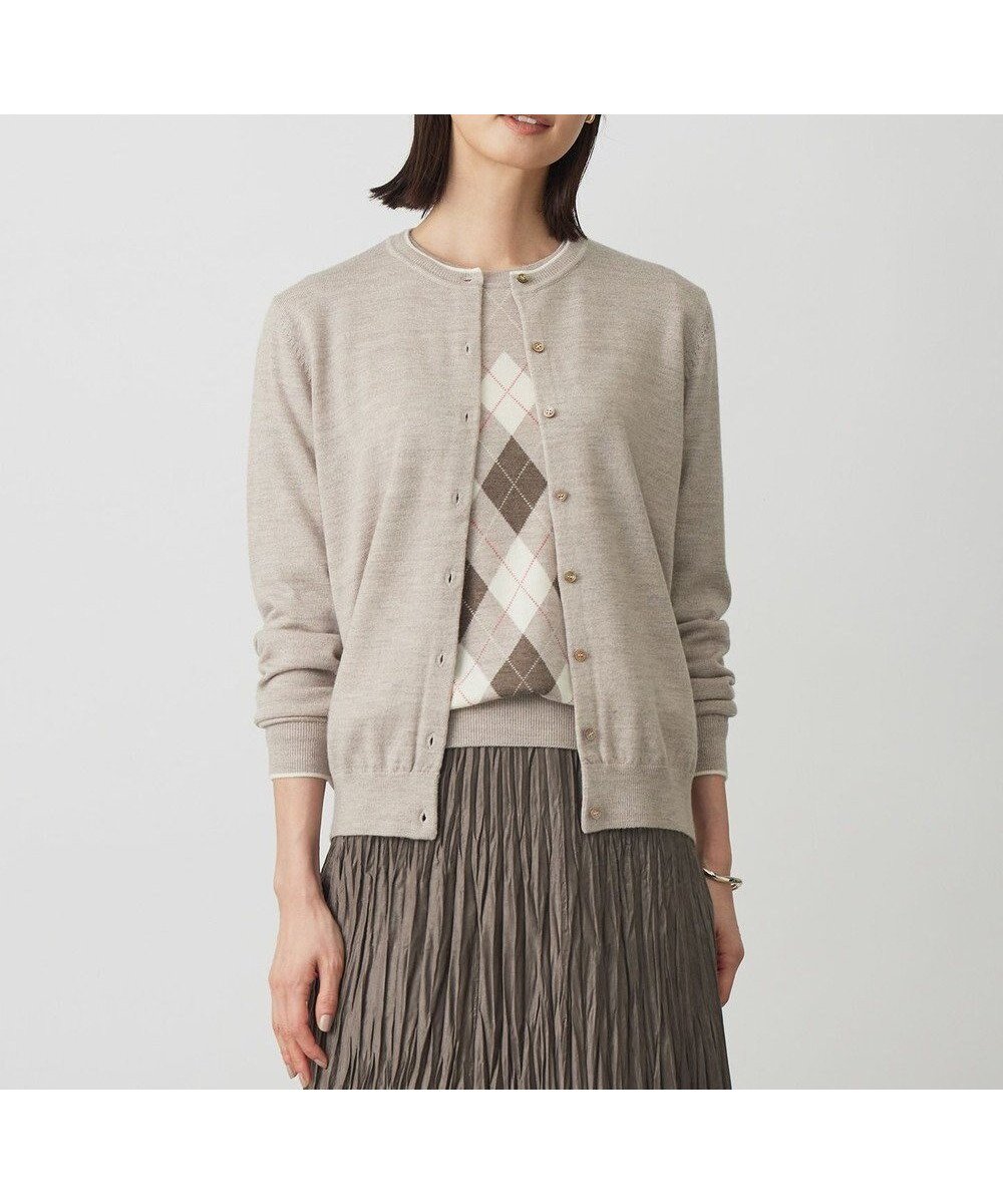 【ジェイ プレス/J.PRESS】のアーガイル ツイン ニット インテリア・キッズ・メンズ・レディースファッション・服の通販 founy(ファニー) ファッション Fashion レディースファッション Fashion for Women トップス・カットソー Cut & Sew Tops ニット Knit Tops & Sweaters アンサンブルニット Knit Ensembles & Twin Sets アンサンブル Ensemble Set インナー Innerwear カーディガン Cardigan, Knitwear クラシカル Classical, Vintage-Inspired 切替 Switching, Contrast Panel 定番 Standard, Basic Item 無地 Plain, Solid Color A/W・秋冬 Autumn/Winter エレガント 上品 Elegant ビジネス 仕事 通勤 Business / Work / Commuting ベージュ系|ID: prp329100004719531 ipo3291000000034104015