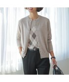 【ジェイ プレス/J.PRESS】のアーガイル ツイン ニット 人気、トレンドファッション・服の通販 founy(ファニー) ファッション Fashion レディースファッション Fashion for Women トップス・カットソー Cut & Sew Tops ニット Knit Tops & Sweaters アンサンブルニット Knit Ensembles & Twin Sets アンサンブル Ensemble Set インナー Innerwear カーディガン Cardigan, Knitwear クラシカル Classical, Vintage-Inspired 切替 Switching, Contrast Panel 定番 Standard, Basic Item 無地 Plain, Solid Color A/W・秋冬 Autumn/Winter エレガント 上品 Elegant ビジネス 仕事 通勤 Business / Work / Commuting thumbnail ベージュ系|ID: prp329100004719531 ipo3291000000034537123