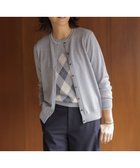 【ジェイ プレス/J.PRESS】のアーガイル ツイン ニット 人気、トレンドファッション・服の通販 founy(ファニー) ファッション Fashion レディースファッション Fashion for Women トップス・カットソー Cut & Sew Tops ニット Knit Tops & Sweaters アンサンブルニット Knit Ensembles & Twin Sets アンサンブル Ensemble Set インナー Innerwear カーディガン Cardigan, Knitwear クラシカル Classical, Vintage-Inspired 切替 Switching, Contrast Panel 定番 Standard, Basic Item 無地 Plain, Solid Color A/W・秋冬 Autumn/Winter エレガント 上品 Elegant ビジネス 仕事 通勤 Business / Work / Commuting thumbnail グレー系|ID: prp329100004719531 ipo3291000000034675398