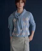 【ジェイ プレス/J.PRESS】のアーガイル ツイン ニット ソフトブルー系|ID: prp329100004719531 ipo3291000000035536750