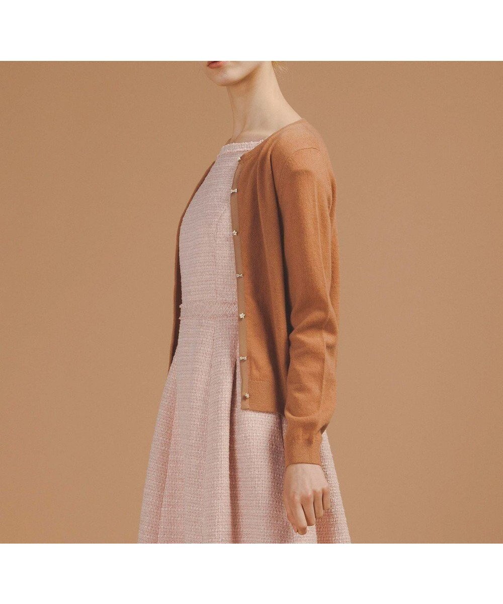 【トッカ/TOCCA】の【洗える】CASHMERE カーディガン インテリア・キッズ・メンズ・レディースファッション・服の通販 founy(ファニー) 　ファッション　Fashion　レディースファッション　Fashion for Women　トップス・カットソー　Cut & Sew Tops　カーディガン・羽織り　Layered Style Cardigans　洗える　Machine Washable　カーディガン　Cardigan, Knitwear　定番　Standard, Basic Item　ボレロ　Bolero, Short Cardigan　モチーフ　Motif, Design Theme　リボン　Ribbon, Bow　冬　Winter / This Winter　A/W・秋冬　Autumn/Winter　新作・新入荷　New Arrivals / New In　2025年　2025　2025-2026秋冬・A/W　Autumn/Winter 2025–26 AW25–26　ベージュ系|ID: prp329100004719533 ipo3291000000034104026